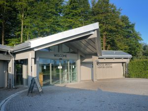 Entrance to the new Visitor Centre