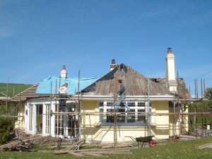 Original Fire Damaged Building