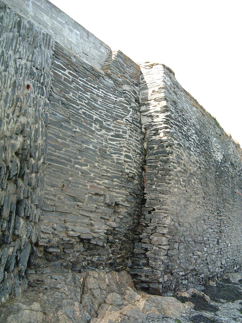 Original quay wall