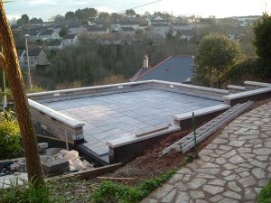 Top of New Garage