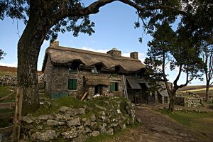 Modified building used for filming