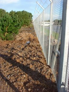 Completed ATFP Security Fence
