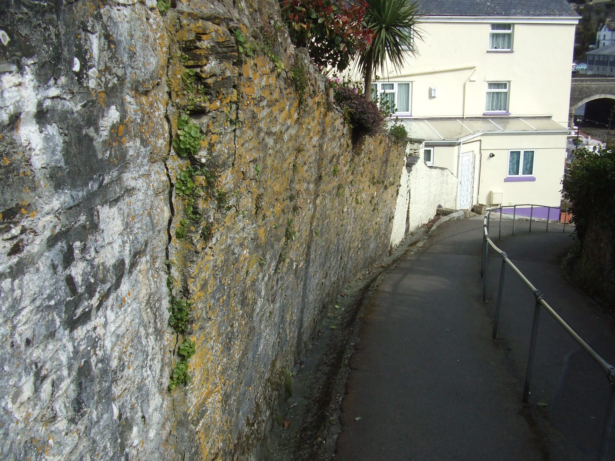 Original retaining wall