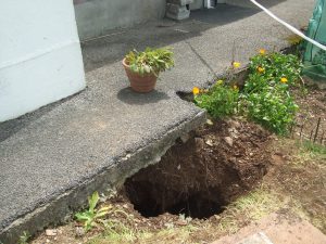 Small Sinkhole