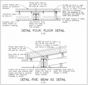 Example of Building Regulations details