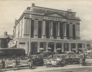 The Riviera Building circa 1960