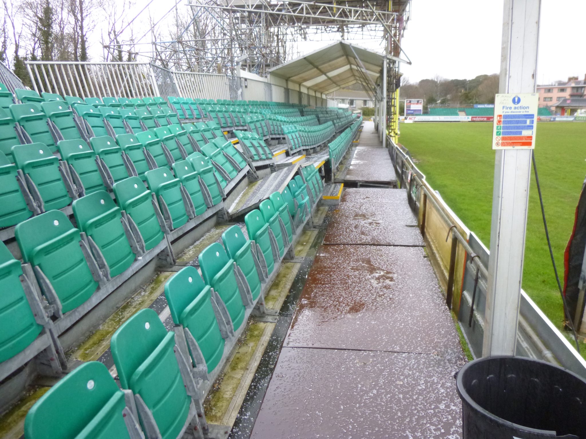 Damage to seating