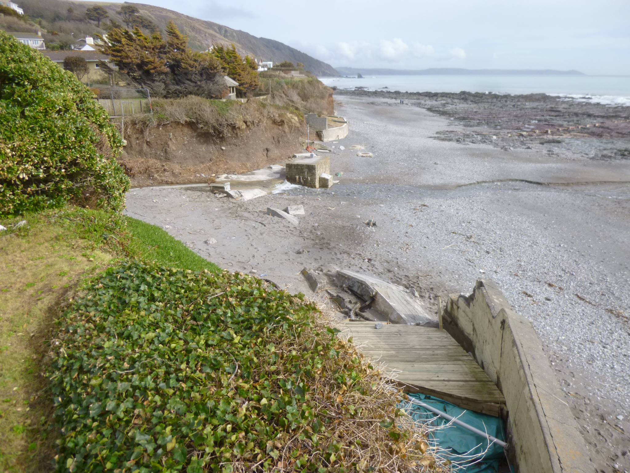 Damaged Sea Wall