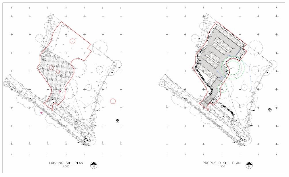 Example large site plan