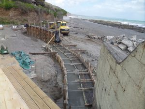 Sea Wall Construction