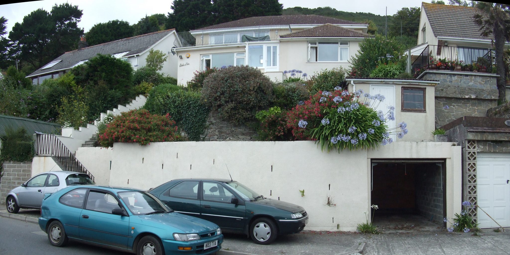 Before new garage